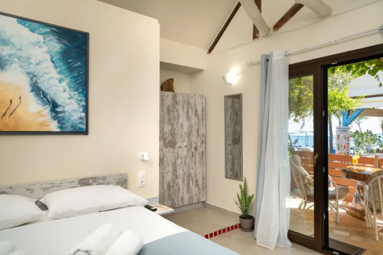 Junior Suite 1 at Lava Beach Suites in Agia Galini