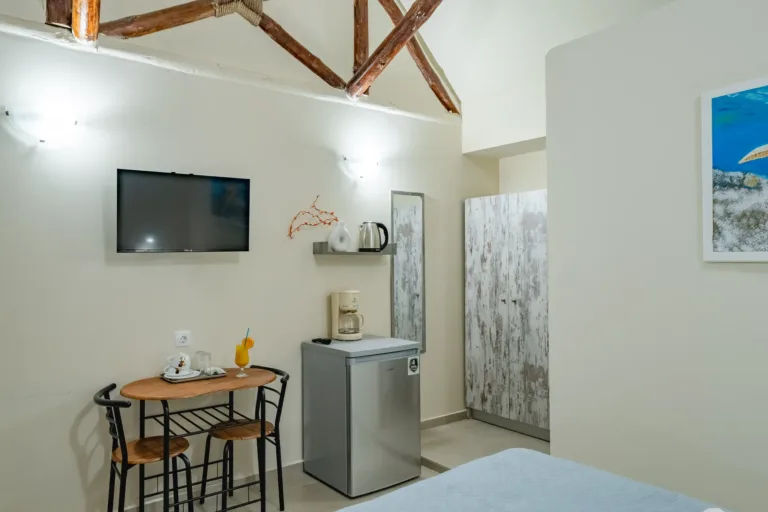 Junior Suite 2 at Lava Beach Suites in Agia Galini