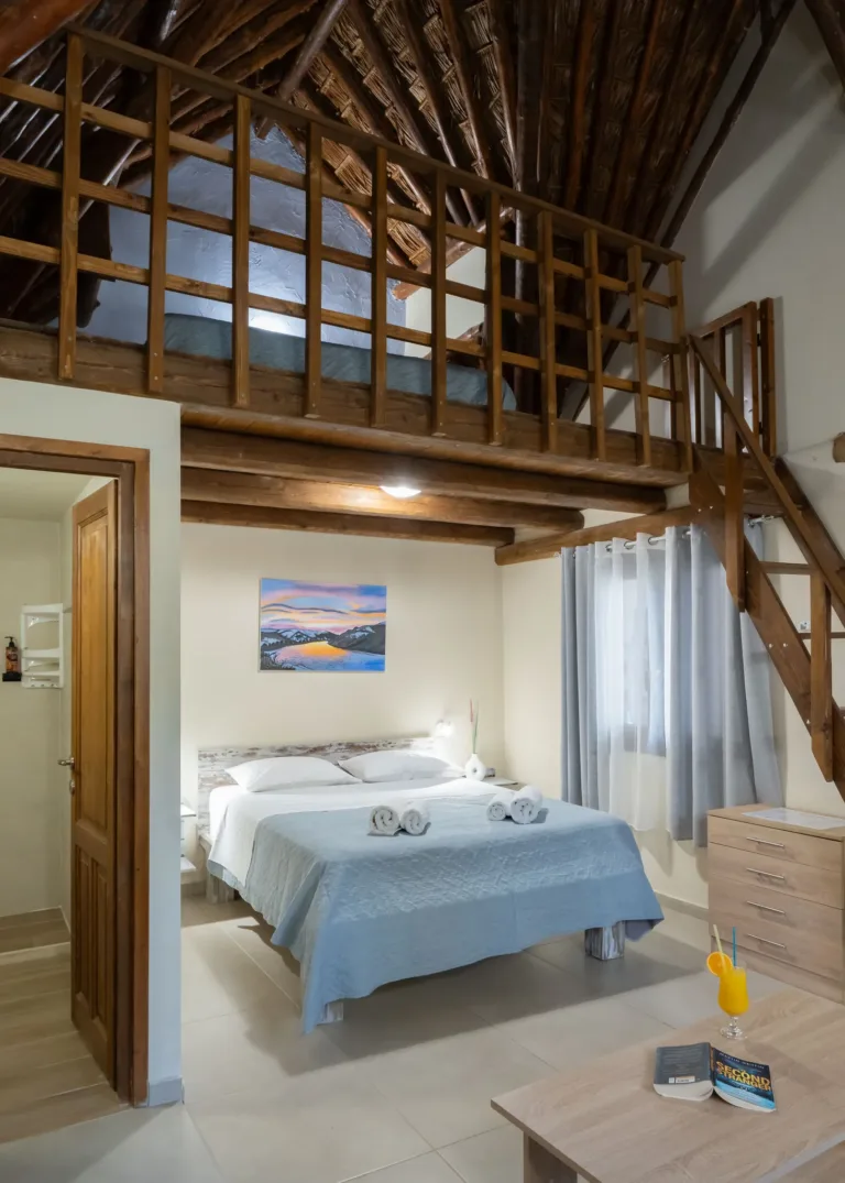 Double Suite 4 at Lava Beach Suites in Agia Galini