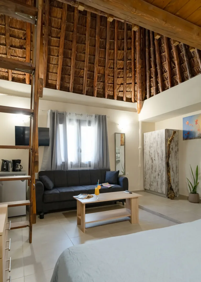 Double Suite 4 at Lava Beach Suites in Agia Galini